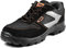 Black Hammer Composite Toe Cap Safety Trainers Metal Free Lightweight Work Shoes for Men Utility Construction Footwear with Midsole Protection Suede Leather Perfect for Everyday Use 1997 Black (12 UK)