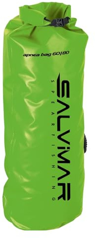 SALVIMAR Dry Back Pack 60/80 - Bolsas de Buceo Unisex para Adulto, Verde, 44 x 28 x 95 cm, 80 l