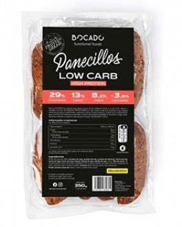 BOCADO PANECILLOS LOW CARB high protein 7uds.