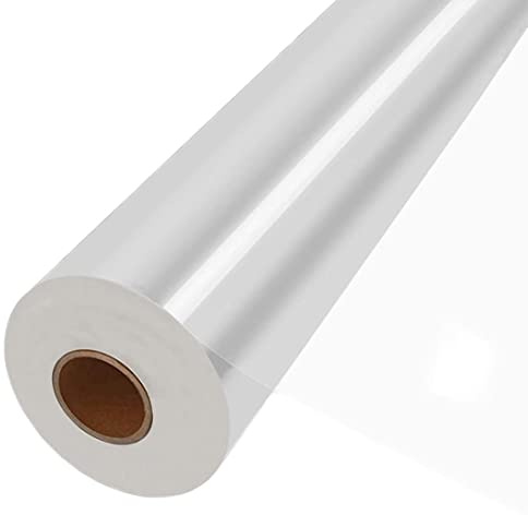 Rotolo Cellophane Trasparente (80 cm x 67 m,Piegabile a 40 cm),3 Mil - Carta Trasparente per Confezioni, Celofan per Cesti Regalo e Sacchetti di Cellophane Trasparente