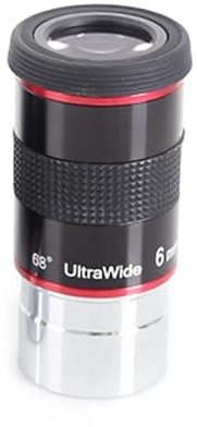 Okular 1,25 Zoll 6/9m/15/20mm Astronomisches Monokular UltraWeitwinkel Planetenokular 68 Grad Weitwinkel Okular Okular 1,25 Zoll 6mm/9mm/15mm/20mm Ultraweitwinkel 68°