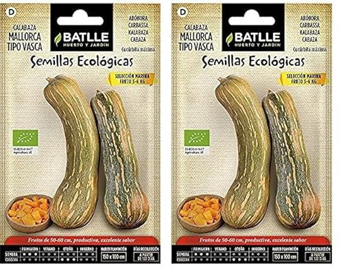 Semillas Batlle Calabaza Mallorca - ECO (Paquete de 2)