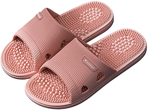GZKDKZB Pantoufles de Massage par acupression, Sandales thérapeutiques de réflexologie, pour Hommes et Femmes, Chaussures d'intérieur, Massage des Points d'acupuncture pour soulager la dou
