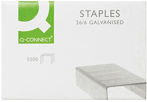 Q-Connect Staples 26/6mm (Pack of 5000) KF27001