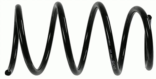 SACHS 2x Muelle de suspensión Eje delantero compatible con BMW 5 Sedán E60 Longitud:306mm Diámetro exterior:156mm 998 469