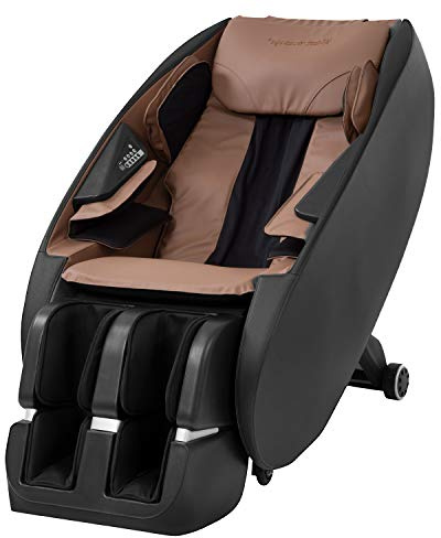 BestMassage Shiatsu Massage Chairs Full Body and Recliner Zero Gravity Massage Chair Electric with Built-in Heart Foot Roller Air Massage Easy to Move for Home Office,Black