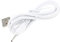 RuenTech 2.0 mm Ersatz-USB-DC-Ladegerät Adapter Stromkabel DC 5 V aufladequelle für, kompatibel mit 2.0 mm Schaft Klinke Tablet Stift Ladekabel (weiß)