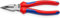 KNIPEX 08 22 185 SB Alicate universal en punta con fundas multicomponentes negro atramentado 185 mm