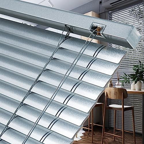 Sh000ad Tende Veneziane Tenda Veneziana in Alluminio Lamella da 25mm, Tenda Parasole,Impermeabili,Protezione Solare,Schermo per Privacy,per Interno ed Esterno,Larghezza x Altezza (160x180cm)