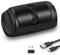UOUCOO Souris Bluetooth, Souris sans Fil pour Plusieurs appareils avec récepteur USB, Batterie USB-C intégrée, clic Silencieux, pour Ordinateur, Bureau, PC, Portable, Mac, iPad et Windows 10/8 iPad