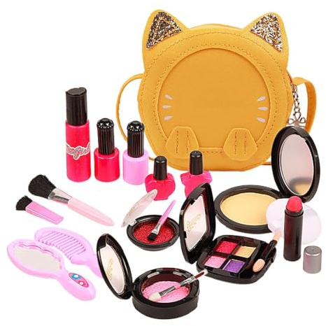 Kit de Maquillaje para niños para niña, Juego de s de Maquillaje de