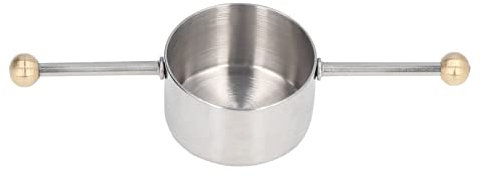 Bar Jigger, Messbecher aus Edelstahl, Doppelkugel-Messbecher für Barkeeper für die Hausbar