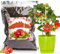 Bio-Gemüseerde-Mischung 10L, Zimmerpflanzen-Blumenerde für alle getopften Gemüsepflanzen wie Tomaten, Salat, Paprika, Gesunde Zimmerpflanzen drinnen züchten