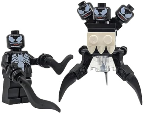 LEGO Superheroes Venom Minifigure with Symbiote Creature