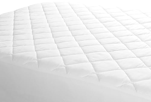 Linens Limited - King Size Mattress Protector, Anti Allergy Quilted Mattress Cover, Snug Fit, Soft and Luxurious, Durable, Easy to Clean