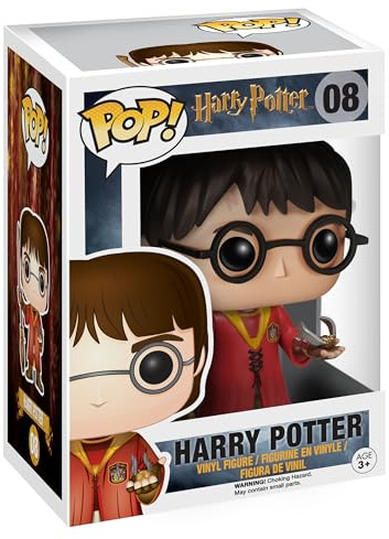 Funko POP! Vinyl: Harry Potter: Quidditch Harry - Collectable Vinyl Figure - Gift Idea - Official Merchandise - Toys for Kids & Adults - Movies Fans - Model Figure for Collectors and Display