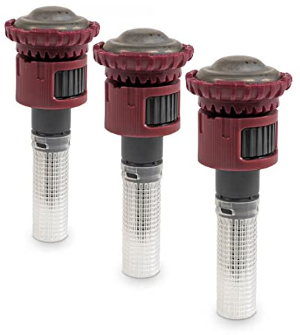 Pack 3 - Boquilla giratoria RainBird R-VAN24 - Rain Bird toberas Arco fijo de 360° - Círculo completo – alcance 5,2 a 7,3m - Toberas para difusores / aspersor rain bird