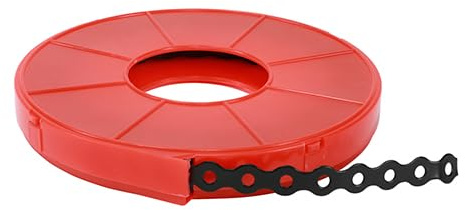 Timco - Färgat fixeringsband - svart (storlek 12 mm x 10 m - 1 vardera)