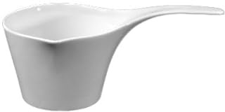 Holst Porzellan SA 225 Café de Paris - Salsera de porcelana (0,25 L, 18 x 10,5 x 9 cm, 6 unidades), color blanco