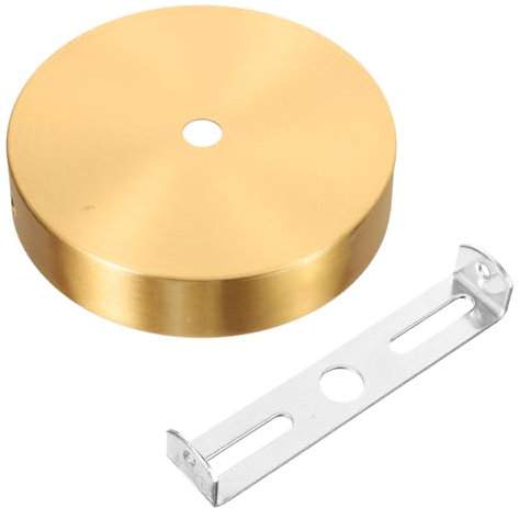 SHINEOFI Piastra per a Sospensione Vintage in Rosone per Installazione Facile Componenti per Apparecchi Illuminazione per e Camera da Letto