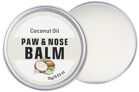 Tassbalsam Lugnande fuktgivande balsamkräm | Lugnande nässalva för valpar För husdjur hund valp katt tassvård nosvård fotvård lugnande lindring balsam kräm fuktbevarande
