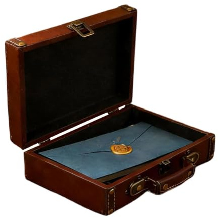 Vintage förvaringsbox i konstläder – designottomansk pall | Antik stil dekorativ förvaring bagageutrymme fotpall, kraftig fuskläderfilt bröst med metallaccenter, premium rustik