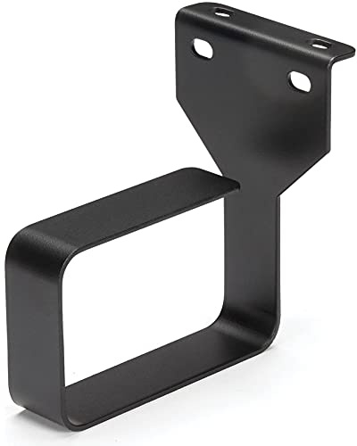 StarTech.com 2.4 x 3.9in Vertical Cable Management D Ring - 1.5U Metal D-Ring Hooks - Wire Organizer for 2 or 4-Post Network/Server Racks (CMHOOKMW) , Black