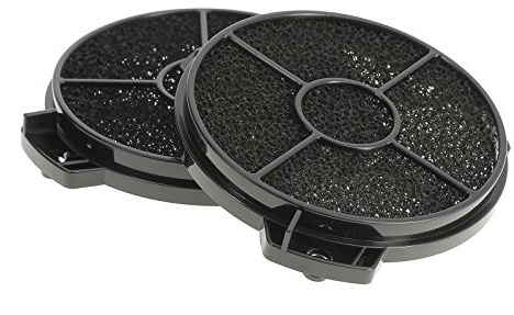 2 x Cooker Hood Carbon Filter Round Vent Extractor Filters Compatible with Designair Cookers