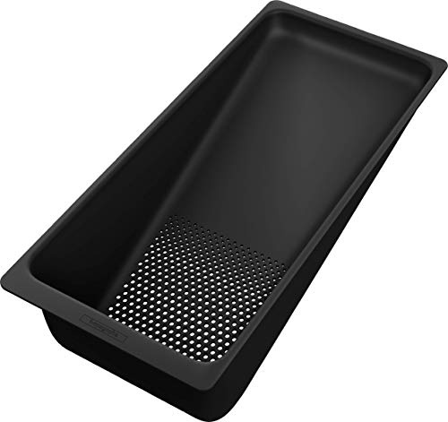 hansgrohe Multifunktionssieb F14 (Zubehör Küchenspüle, Abtropfsieb) mattschwarz