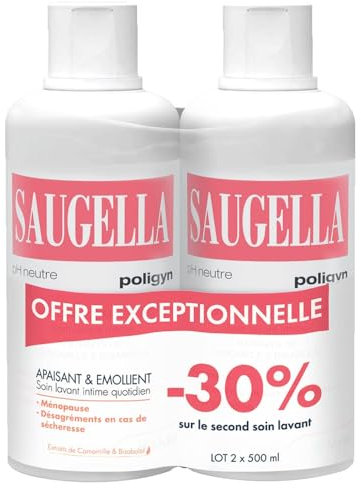 Saugella Poligyn 2 x 500ml by Saugella