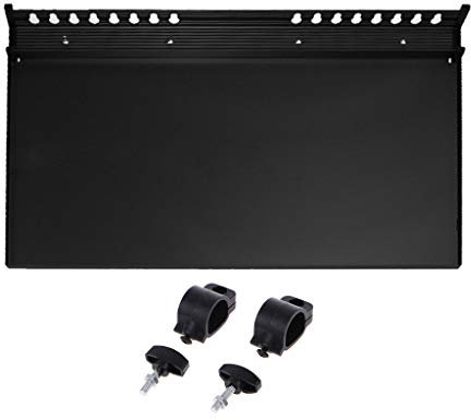 XUNXI Vassoio per cavalletto, Vassoio per cavalletto Rimovibile in Alluminio Sostituzione ripiano Schizzo Rack Conservazione per artisti Strumenti di Pittura Articoli per Arte Nero