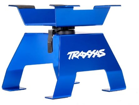 Traxxas 8797 X-Truck-Ständer aus Aluminium für X-Maxx und XRT, Blau