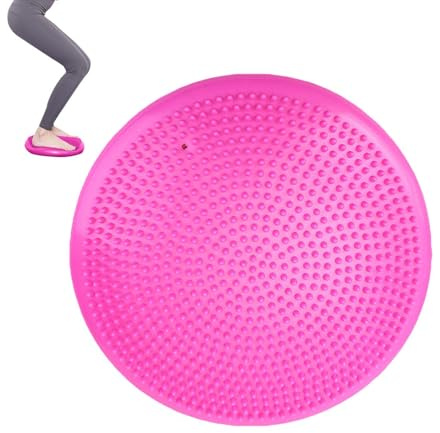 YNPQTDS 33 Cm X 33 Cm X 3 Cm Sitzwackelkissen Ballsitzkissen Noppenkissen Yoga Balance Kissen Balance Physiokissen Für Training Orthopädisches Beckenbodentraining Massage