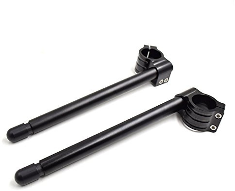Ί41mm clip ons handlebar fit for motorcycle fork tube Ί41mm,cafe racer build clip on bars Ί 7/8 CNC aluminum Machined