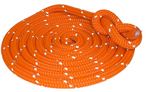 Outdoorseil ECO-Flash Orange mit refl. Kennfaden Seil Ø 10mm Länge: 10m