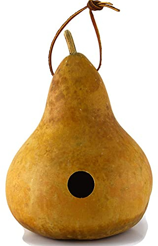 Gourdaments Gourd Birdhouse, Unfinished, Craft Ready, Box of 3