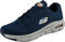 Skechers Herren Arch Fit Sneaker, Navy, 44 EU