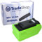Trade-Shop Li-Ion Akku 40V / 4000mAh für Greenworks Cramer PowerWorks Allett Kettensäge Rasentrimmer Rasenmäher Gebläse Heckenschere Hochentaster