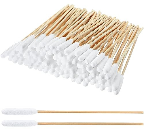 LYQNIHOB 50 PCS Coton-Tiges pour Chien et Chat – Soin et Hygiène des Oreilles de Vos Animaux avec ce Coton de Qualité Supérieure pour Chats et Chiens