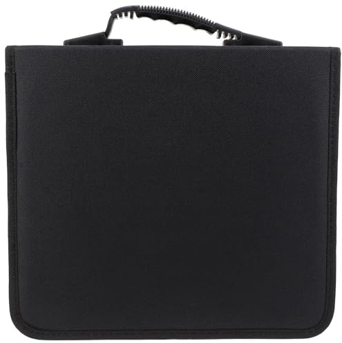 Ciieeo Estuche Oxford de Unidades y Tela en CD Dvd 240 Portátil