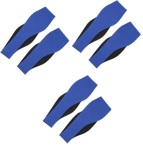 Kisangel 6pcs Swim Headband Ear Plugs Boys and Girls Sports Headband Neoprene Ear Protector for Swimming Comfort Fit