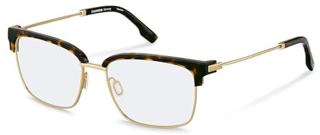 Rodenstock ROUNDED Metall Brillen in Havana, Gold für Herren, Brille mit Sehstärke, optional mit Sonnenbrillen tönung oder Blaulichtfilter (Modell R8033)