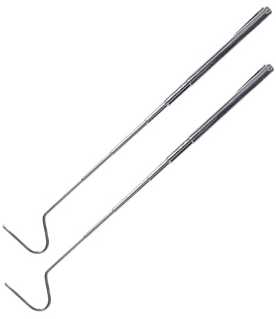 BESPORTBLE 2stücke Schlangengreifer Reptiliengreifer Mit Verlängerter Für Sicheres Bewegen Und Fangen Von Schlangen Und Reptilien in Oder Zuhause