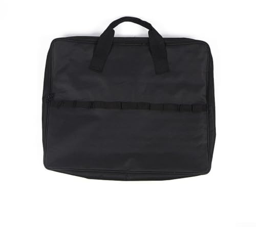 Borsa portaoggetti in tessuto Oxford per tavoli pieghevoli, grande capacità, impermeabile, per tavoli, attrezzatura da esterno, ventilazione con cerniere sicure (stile B)