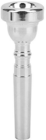 Taidda Embout de Trompette en Argent 7C, économie de Travail, Cadeau pour Débutants, Accessoires pour Instruments de Musique (SILVER)