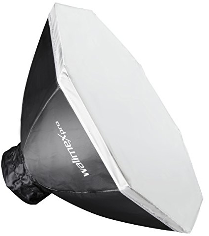 Walimex pro Softbox para Daylight 1260 Ø 80 cm modificador de luz Octogonal para luz Continua Uniforme y una iluminación Natural