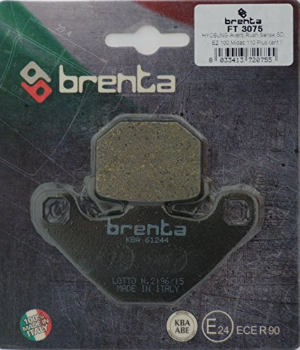 Brenta Bremsbeläge Organische Motorrad für Adly Panther 50, Silver Fox 50, Gilera, Hyosung