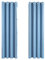 MRTREES Vorhang Blickdicht Gardinen Thermovorhang mit Ösen Verdunklungsvorhang Ösenschal Vorhänge Kurz Modern 260×140cm(H×B) Hellblau 2er Set für Hotels Büros Wohnzimmer Schlafzimmer Kinderzimmer