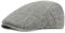 KeepSa Herren Rein Hanf Flatcap Gatsby Ivy Irish Hat Newsboy Schirmmütze