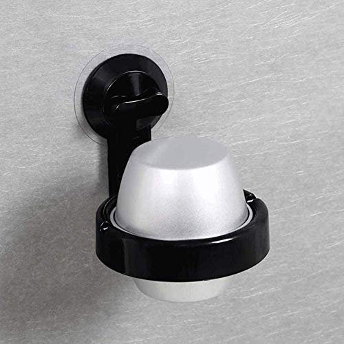 Indoor Wall-Mounted Ashtray with Lid Portable ABS Plastic Aluminum Ashtrays, Suction Cup Hanging Cigarette Ashtray Box Windproof and Waterproof for Bathroom Kitchen Bar